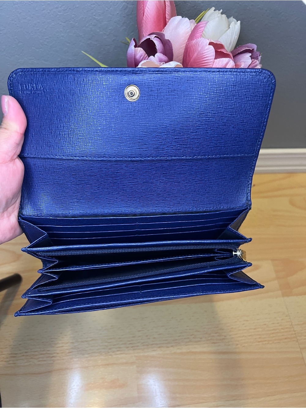 Furla Navy Blue Wallet - Picture 13 of 15